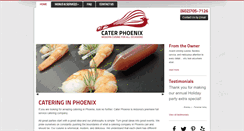 Desktop Screenshot of caterphoenix.com
